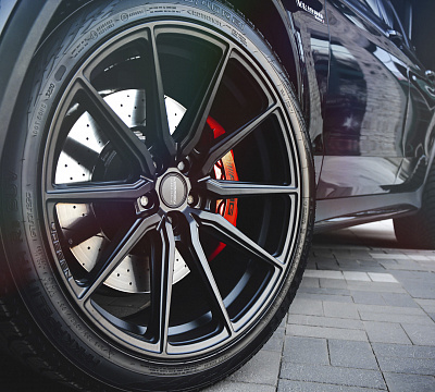 Фото дисков Vossen HF-3 на Mercedes-Benz GLC (X253, C253)