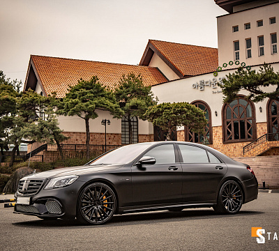 Фото дисков Vossen VFS-2 на Mercedes-Benz C-Class (W205)