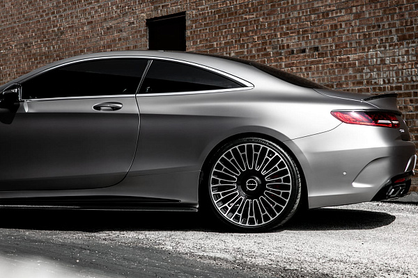Фото дисков Brixton Forged LX01 Алмазная проточка на Mercedes-Benz S-Class (W222, C217)