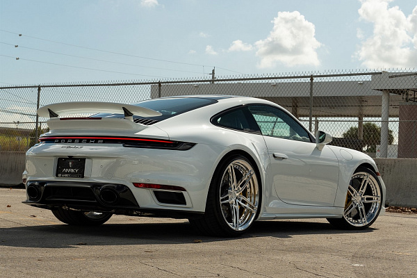 Фото дисков Anrky AN27 Полированный лак на Porsche 911 VIII