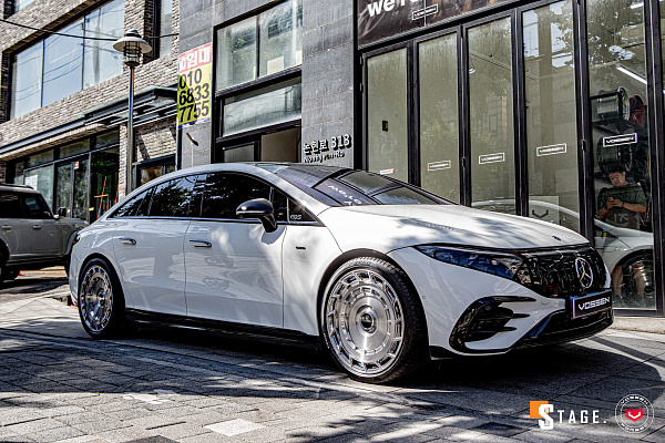 Фото дисков Vossen LC3-11T Глянцевый тонированный лак на Mercedes-Benz EQS
