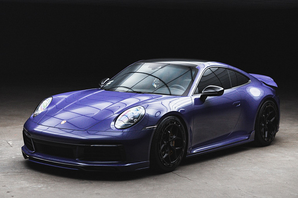 Фото дисков Brixton Forged PF7 Aerotech Черный сатин на Porsche 911 VIII