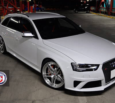 Фото дисков HRE S107 на Audi A/S/RS 4 (B8)