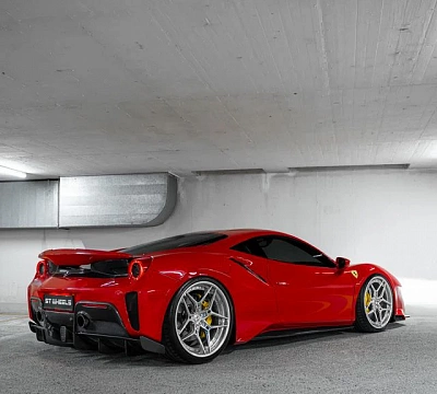 Фото дисков ST Wheels ST20.2 на Ferrari 488