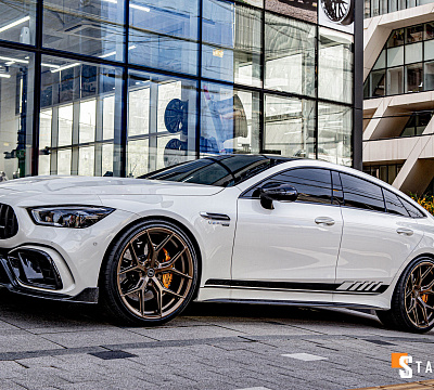 Фото дисков Vossen HF-5 на Mercedes-Benz AMG GT I