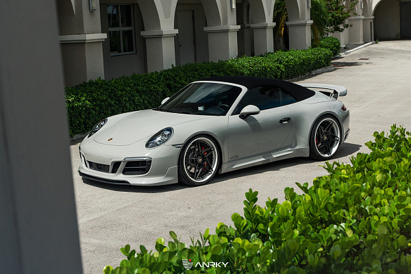Фото дисков Anrky S3-X3 Черный сатин на Porsche 911 VII