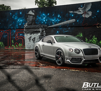 Фото дисков Vossen HF-1 на Bentley Continental GT II