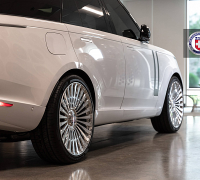 Фото дисков HRE L103M на Land Rover Range Rover III