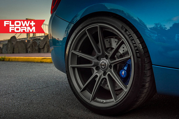 Фото дисков HRE FF04 Сатиновый графит на BMW 2/M2 (F22/F87)
