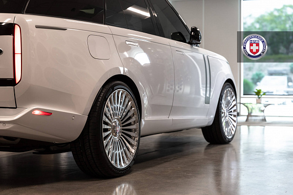 Фото дисков HRE L103M Глянцевый лак на Land Rover Range Rover III