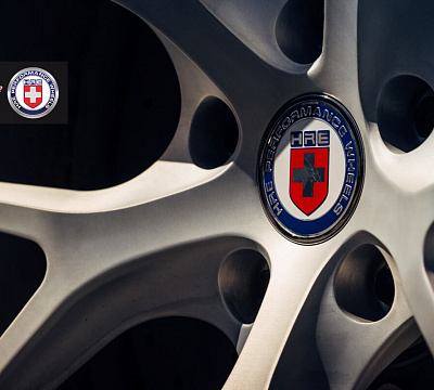 Фото дисков HRE P101 на BMW 4/M4 (F32/F82)