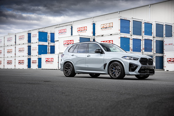 Фото дисков Brixton Forged PF13 R / RS Сатиновый темный лак на BMW X5/X5 M (G05/G18/F95)
