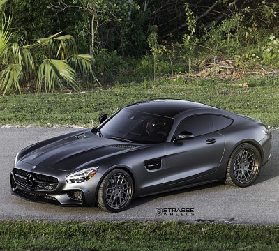 Фото дисков Strasse Wheels SM7 Deep Concave FS на Mercedes-Benz AMG GT I