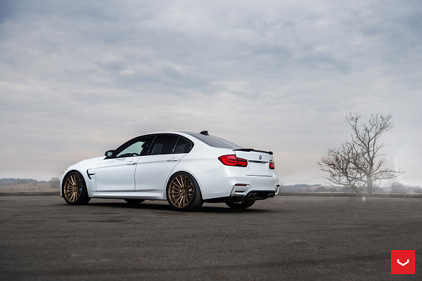 Фото дисков Vossen VFS-2 Сатиновая бронза на BMW 3/M3 (F3x/F80)