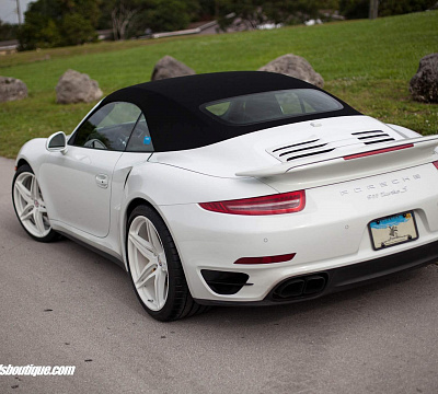 Фото дисков HRE P107 на Porsche 911 VII