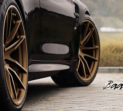 Фото дисков HRE P104 на BMW 4/M4 (F32/F82)