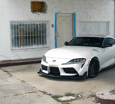 Фото дисков Vossen HF-7 на Toyota Supra A90