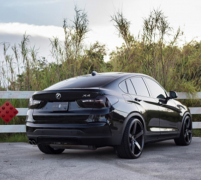 Фото дисков Vossen CV3 на BMW X4 (F26)