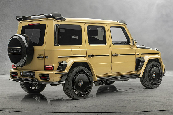Фото дисков Mansory FD.15 Черный глянец на Mercedes-Benz G-Class III