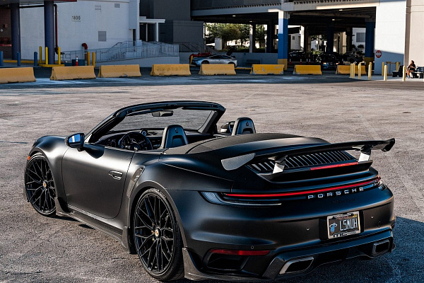 Фото дисков Anrky AN10 Черный глянец на Porsche 911 VIII