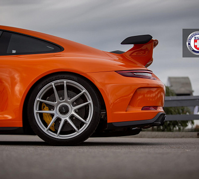Фото дисков HRE RC104 на Porsche 911 VII
