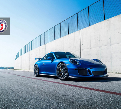 Фото дисков HRE R101 на Porsche 911 VII