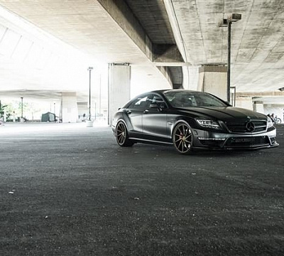 Фото дисков Vossen CVT на Mercedes-Benz CLS (C218)