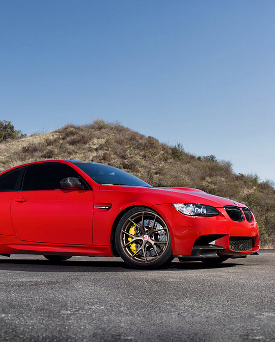 Фото дисков P101 Сатиновая бронза на BMW 3/M3 (E90)