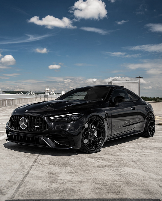 Фото дисков R804.C Черный глянец на Mercedes-Benz CLE