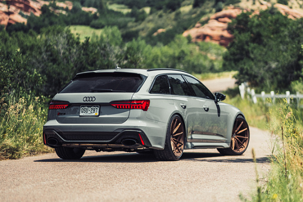 Фото дисков Brixton Forged R11-R Сатиновая бронза на Audi A/RS 6 (C8)