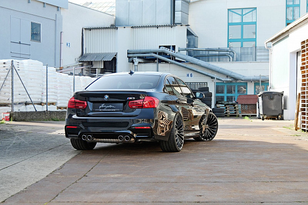 Фото дисков Breyton Race LS 2 Черный матовый на BMW 3/M3 (F3x/F80)