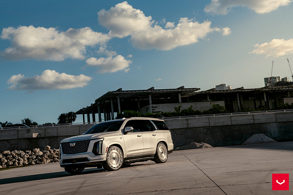 Фото дисков Vossen HF-9 Глянцевый лак на Cadillac Escalade V
