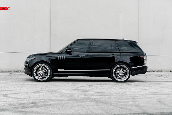 Фото дисков Anrky AN37 Полированный лак на Range Rover IV