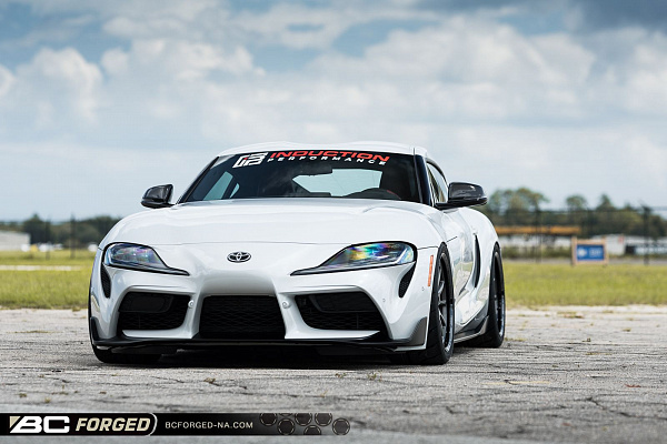 Фото дисков BC Forged LE10 // MLE10 Матовый графит на Toyota Supra A90