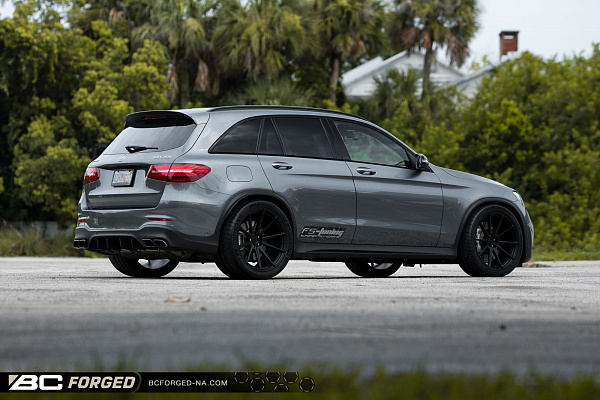 Фото дисков BC Forged EH173 Черный матовый на Mercedes-Benz GLC (X253, C253)