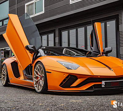 Фото дисков Vossen S17-01 на Lamborghini Aventador