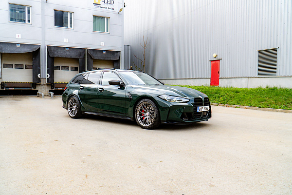 Фото дисков HRE 520M Глянцевый тонированный лак на BMW 3/M3 (G2x/G80)