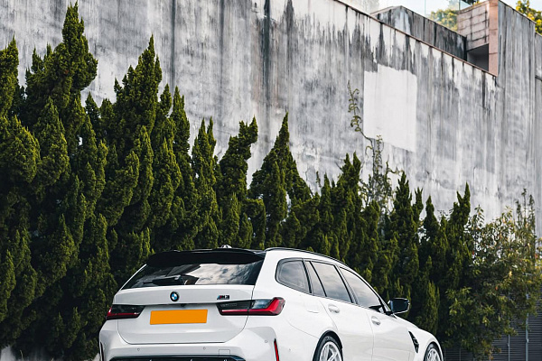 Фото дисков Brixton Forged FDE03 Белый глянец на BMW 3/M3 (G2x/G80)