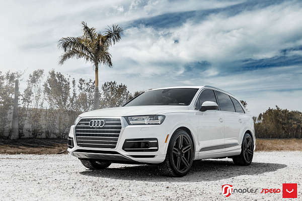 Фото дисков Vossen HF-1 Сатиновый графит на Audi Q7 (4M)