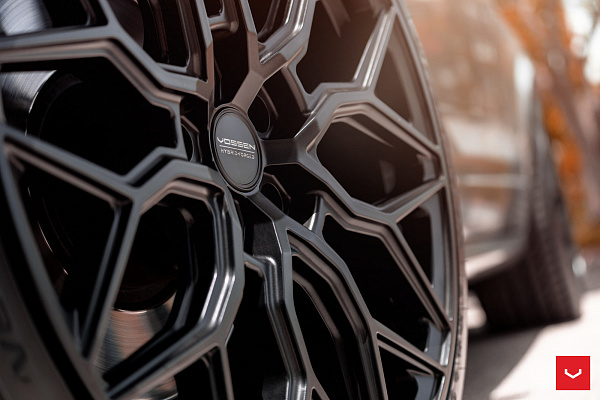 Фото дисков Vossen HF-2 Черный сатин на BMW X4 (F26)