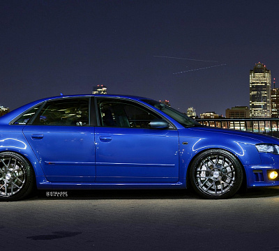 Фото дисков Strasse Wheels SM7 Deep Concave на Audi A/S/RS 4 (B8)