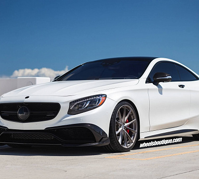 Фото дисков HRE P204 на Mercedes-Benz S-Class (W222, C217)