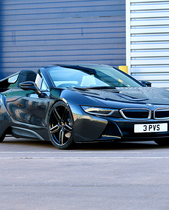 Фото дисков HF-1 Черный глянец на BMW i8