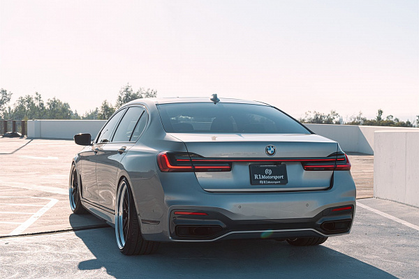 Фото дисков Anrky RS2 Черный сатин на BMW 7 (G11/G12)