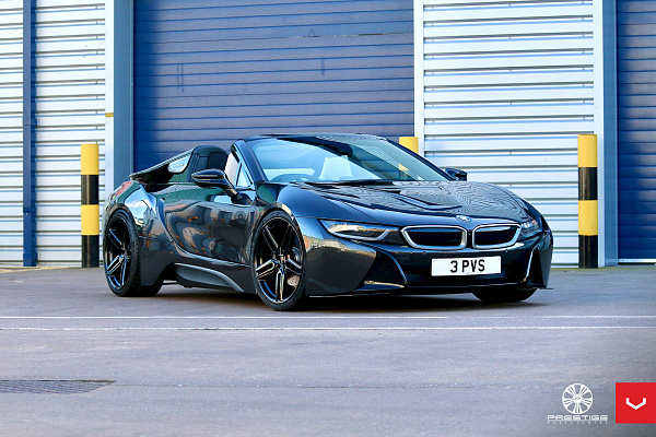 Фото дисков Vossen HF-1 Черный глянец на BMW i8