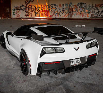 Фото дисков Strasse Wheels SP5R Deep Concave Duoblock на Chevrolet Corvette C7