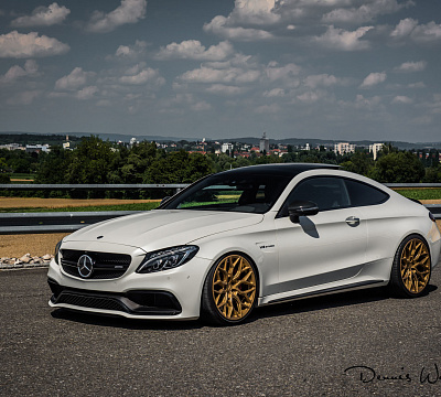 Фото дисков Vossen HF-2 на Mercedes-Benz C-Class (W205)