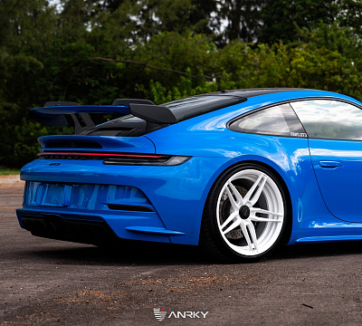 Фото дисков Anrky AN27 на Porsche 911 VIII