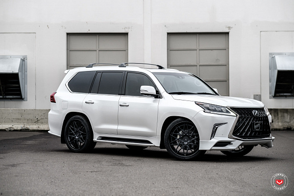 Фото дисков Vossen S17-07 (3-Piece) Черный сатин на Lexus LX III