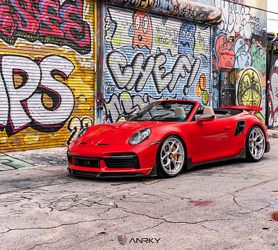 Фото дисков Anrky S3-X0 на Porsche 911 VIII